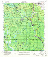 Lake Chicot Louisiana Historical topographic map, 1:62500 scale, 15 X 15 Minute, Year 1959