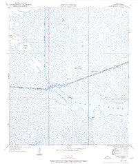 Lake Misere Louisiana Historical topographic map, 1:24000 scale, 7.5 X 7.5 Minute, Year 1934