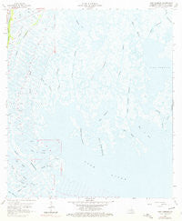 Lake Tambour Louisiana Historical topographic map, 1:24000 scale, 7.5 X 7.5 Minute, Year 1964