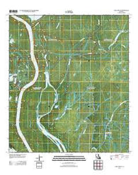 Lake Chicot Louisiana Historical topographic map, 1:24000 scale, 7.5 X 7.5 Minute, Year 2012