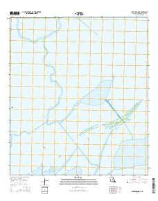 Lake Penchant Louisiana Current topographic map, 1:24000 scale, 7.5 X 7.5 Minute, Year 2015