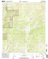 Langston Louisiana Historical topographic map, 1:24000 scale, 7.5 X 7.5 Minute, Year 2003
