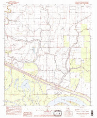 Larto Lake North Louisiana Historical topographic map, 1:24000 scale, 7.5 X 7.5 Minute, Year 1982