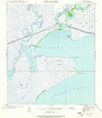 Latania Lake Louisiana Historical topographic map, 1:24000 scale, 7.5 X 7.5 Minute, Year 1934
