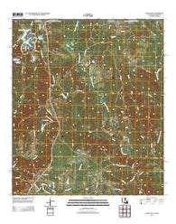 Laurel Hill Louisiana Historical topographic map, 1:24000 scale, 7.5 X 7.5 Minute, Year 2012