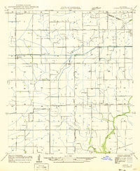 Leroy Louisiana Historical topographic map, 1:31680 scale, 7.5 X 7.5 Minute, Year 1946