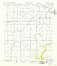 Leroy Louisiana Historical topographic map, 1:31680 scale, 7.5 X 7.5 Minute, Year 1954