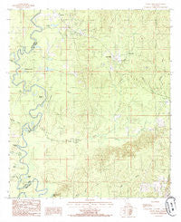 Little Creek Louisiana Historical topographic map, 1:24000 scale, 7.5 X 7.5 Minute, Year 1985