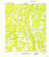 Liverpool Louisiana Historical topographic map, 1:31680 scale, 7.5 X 7.5 Minute, Year 1942