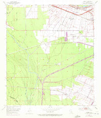 Lobdell Louisiana Historical topographic map, 1:24000 scale, 7.5 X 7.5 Minute, Year 1953