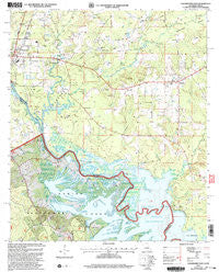 Logansport East Louisiana Historical topographic map, 1:24000 scale, 7.5 X 7.5 Minute, Year 2003