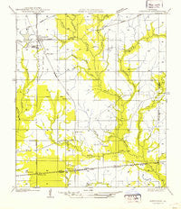 Longville Louisiana Historical topographic map, 1:31680 scale, 7.5 X 7.5 Minute, Year 1935