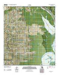 Loreauville Louisiana Historical topographic map, 1:24000 scale, 7.5 X 7.5 Minute, Year 2012