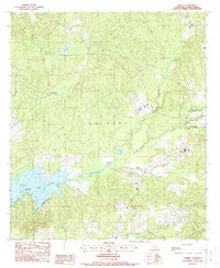 Loring Louisiana Historical topographic map, 1:24000 scale, 7.5 X 7.5 Minute, Year 1988