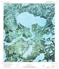 Lost Lake Louisiana Historical topographic map, 1:24000 scale, 7.5 X 7.5 Minute, Year 1974