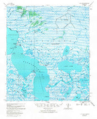 Lost Lake Louisiana Historical topographic map, 1:62500 scale, 15 X 15 Minute, Year 1957
