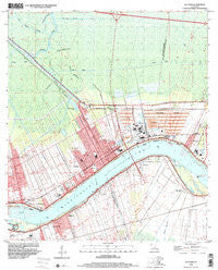 Lutcher Louisiana Historical topographic map, 1:24000 scale, 7.5 X 7.5 Minute, Year 1998