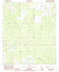 Mach Branch Louisiana Historical topographic map, 1:24000 scale, 7.5 X 7.5 Minute, Year 1986