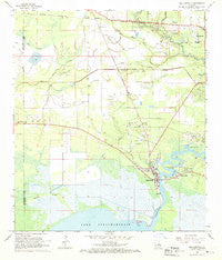 Madisonville Louisiana Historical topographic map, 1:24000 scale, 7.5 X 7.5 Minute, Year 1968