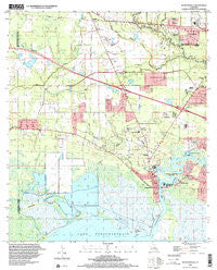 Madisonville Louisiana Historical topographic map, 1:24000 scale, 7.5 X 7.5 Minute, Year 1998