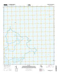 Malheureux Point Louisiana Current topographic map, 1:24000 scale, 7.5 X 7.5 Minute, Year 2015
