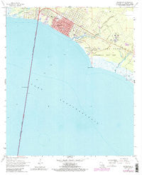 Mandeville Louisiana Historical topographic map, 1:24000 scale, 7.5 X 7.5 Minute, Year 1968