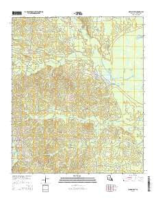 Marion East Louisiana Current topographic map, 1:24000 scale, 7.5 X 7.5 Minute, Year 2015