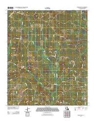 Marion West Louisiana Historical topographic map, 1:24000 scale, 7.5 X 7.5 Minute, Year 2012
