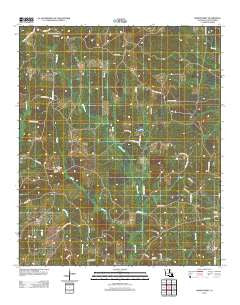Marion West Louisiana Historical topographic map, 1:24000 scale, 7.5 X 7.5 Minute, Year 2012
