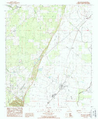 Mer Rouge Louisiana Historical topographic map, 1:24000 scale, 7.5 X 7.5 Minute, Year 1988