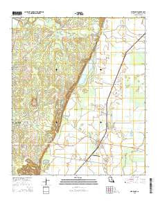 Mer Rouge Louisiana Current topographic map, 1:24000 scale, 7.5 X 7.5 Minute, Year 2015