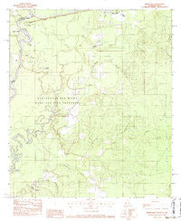 Merryville South Louisiana Historical topographic map, 1:24000 scale, 7.5 X 7.5 Minute, Year 1982