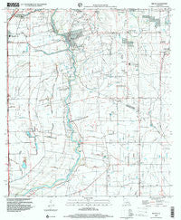 Milton Louisiana Historical topographic map, 1:24000 scale, 7.5 X 7.5 Minute, Year 1998