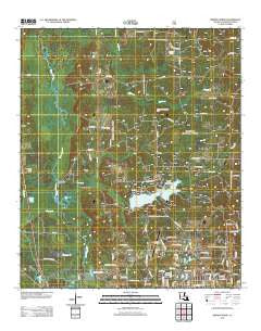 Minden North Louisiana Historical topographic map, 1:24000 scale, 7.5 X 7.5 Minute, Year 2012