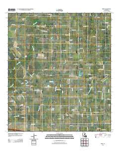 Mire Louisiana Historical topographic map, 1:24000 scale, 7.5 X 7.5 Minute, Year 2012
