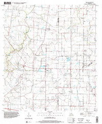 Mire Louisiana Historical topographic map, 1:24000 scale, 7.5 X 7.5 Minute, Year 1998