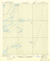 Mitchell Keys Louisiana Historical topographic map, 1:31680 scale, 7.5 X 7.5 Minute, Year 1935