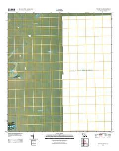 Mitchell Island Louisiana Historical topographic map, 1:24000 scale, 7.5 X 7.5 Minute, Year 2012