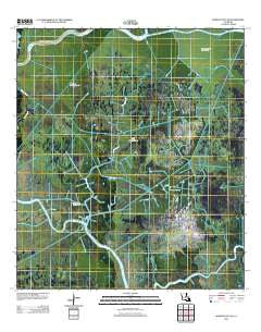 Morgan City SE Louisiana Historical topographic map, 1:24000 scale, 7.5 X 7.5 Minute, Year 2012