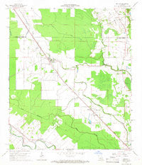Morrow Louisiana Historical topographic map, 1:24000 scale, 7.5 X 7.5 Minute, Year 1965