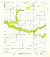 Morse Louisiana Historical topographic map, 1:31680 scale, 7.5 X 7.5 Minute, Year 1954