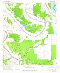 Mound Louisiana Historical topographic map, 1:24000 scale, 7.5 X 7.5 Minute, Year 1963