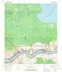 Mount Airy Louisiana Historical topographic map, 1:62500 scale, 15 X 15 Minute, Year 1962