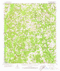 Mount Hermon Louisiana Historical topographic map, 1:62500 scale, 15 X 15 Minute, Year 1958