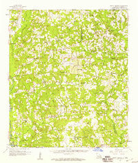 Mount Hermon Louisiana Historical topographic map, 1:62500 scale, 15 X 15 Minute, Year 1958