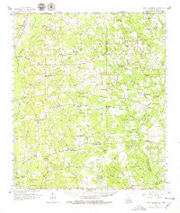 Mount Hermon Louisiana Historical topographic map, 1:62500 scale, 15 X 15 Minute, Year 1958