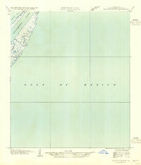 Mudpan Bayou Louisiana Historical topographic map, 1:31680 scale, 7.5 X 7.5 Minute, Year 1954