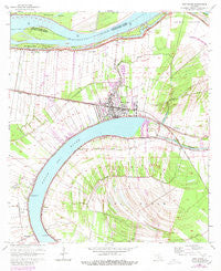 New Roads Louisiana Historical topographic map, 1:24000 scale, 7.5 X 7.5 Minute, Year 1962