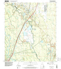 Nicholson Mississippi Historical topographic map, 1:24000 scale, 7.5 X 7.5 Minute, Year 1998