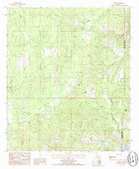 Nickel Louisiana Historical topographic map, 1:24000 scale, 7.5 X 7.5 Minute, Year 1984